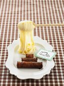 Aligot (cheese-potato puree, France)