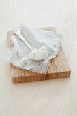 A spoonful of ricotta
