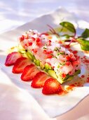 Seabream and avocado tartar