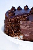 Chocolate cake (detail)