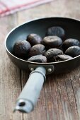 Chestnuts in a pan