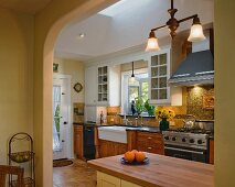 Traditional country kitchen