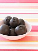 Chocolate Covered Ice Cream Balls