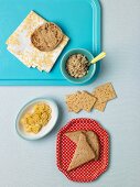 Grains: English Muffin, Toast, Rotelle, Crackers and Granola