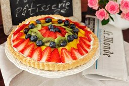French fruit tart