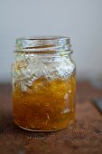 Marmalade in a screw top jar