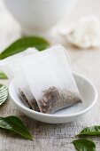 Green tea bags