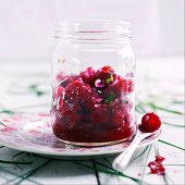 Raspberry salsa