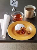 Doughnuts with quince jam