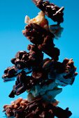 A stack of almond brittle