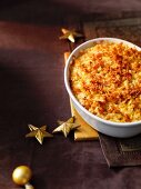 Turnip gratin for Christmas dinner