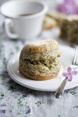 Scones with sesame seeds
