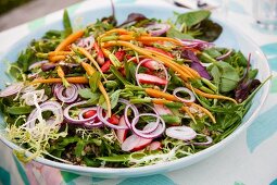 Wheat salad with vegetables (Sweden)