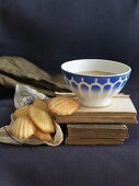 Madeleines with a French Coffee Bowl