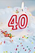 Torte zum 40. Geburtstag