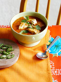 Spicy fish soup