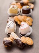 Assorted biscuits and petits fours