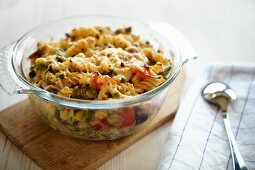 Pasta and vegetable bake