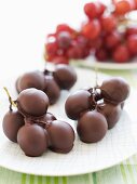 Chocolate Covered Red Grapes