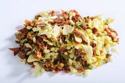 Vialone Nano risotto rice with dried vegetables and seasoning
