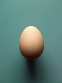 A brown hen's egg, size S