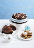 Früchtekuchen, Christmas Pudding und Minitartes