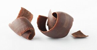 Chocolate shavings