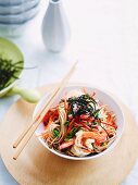 Prawn and soba noodle salad