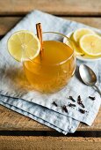Hot Toddy (winter hot drink with whisky, Scotland)