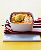 Cheddar-corn spoon bread