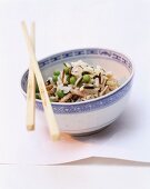 Rice with pork and peas (China)