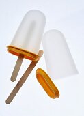 Plastic moulds for home-made ice lollies
