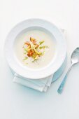 Celeriac and apple soup