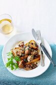 French Toast with mushrooms