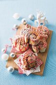 Sticky christmas buns