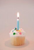 Geburtstags-Cupcake