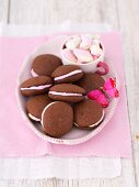 Whoopie Pies mit Marshmallow-Füllung