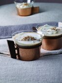 Coffee drinks with sherry and cream