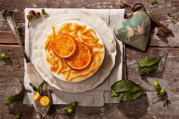 Orange cheesecake