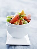 Celery salad with fruit