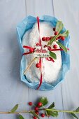 Christmas stollen as a gift