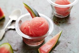 Wassermelonensorbet