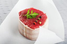 Fillet of Beef in a Bacon Coating