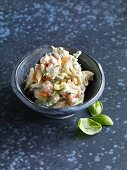 Smoked salmon and courgette spread