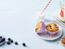 Blueberry muffins