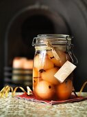 Preserved pears