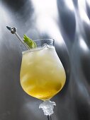 A cocktail made with cider