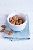 A bowl of almonds