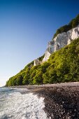 Nationalpark Jasmund auf Rügen - Blick auf Kreidefelsen