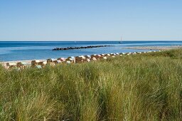 A view of the Baltic Sea resort of Wustrow